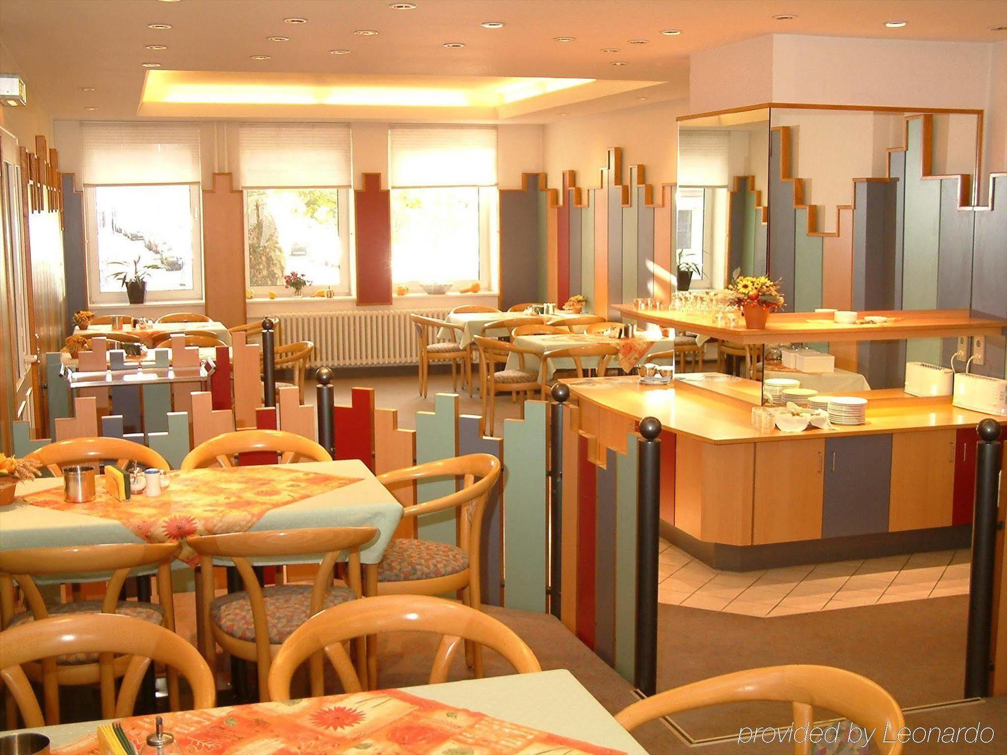 Cvjm Hotel Am Wollmarkt Braunschweig Étterem fotó